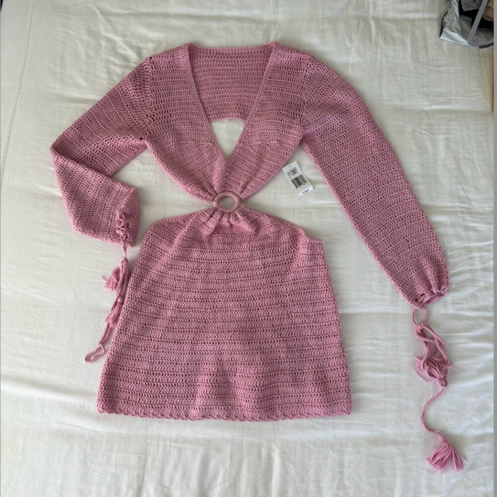 FORE - Pink Knit Dress